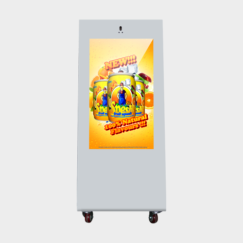 L Shape Outdoor Battery Powered Digital Signage