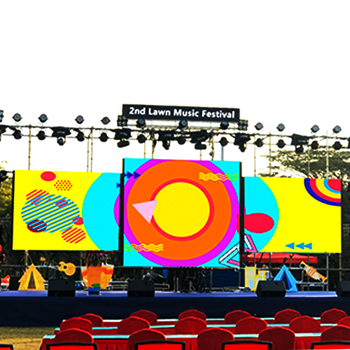 P4.81 rental led display outdoor for stage