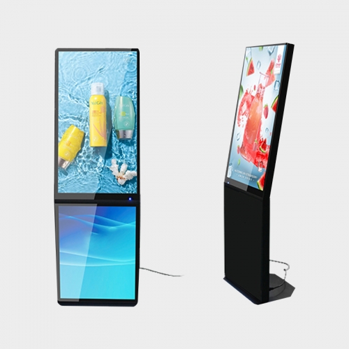 Dual Screen L Frame LCD Digital Signage